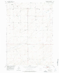 Arminto SW 1952 topographic map thumbnail