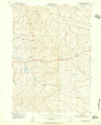 Artesian Draw 1954 topographic map preview
