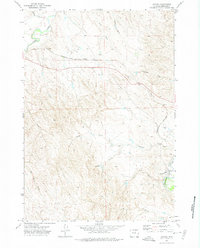 Arvada 1971 topographic map thumbnail