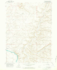 Austin Ranch 1961 topographic map thumbnail