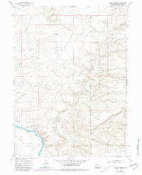 Austin Ranch 1961 topographic map thumbnail
