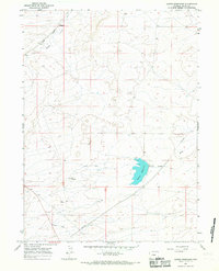 Austin Reservoir 1964 topographic map thumbnail
