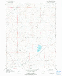 Austin Reservoir 1964 topographic map thumbnail