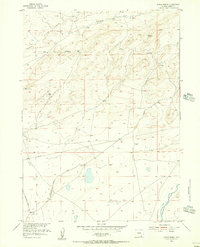 Ayres Spring 1955 topographic map thumbnail