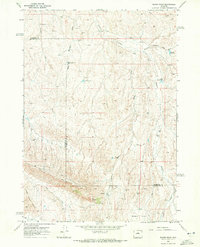 Bader Draw 1966 topographic map thumbnail
