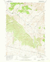 Badwater 1952 topographic map thumbnail