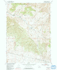 Badwater 1952 topographic map thumbnail