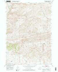 Badwater SE 1952 topographic map thumbnail