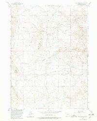 Baldy Mountain 1955 topographic map thumbnail