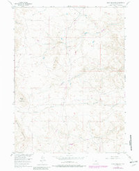 Baldy Mountain 1955 topographic map thumbnail