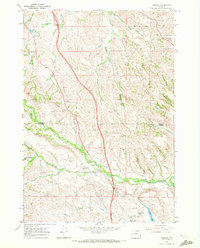 Banner 1967 topographic map thumbnail