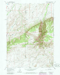 Banner Mtn 1960 topographic map thumbnail