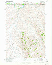 Bar N Draw 1968 topographic map thumbnail