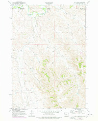 Bar N Draw 1968 topographic map thumbnail