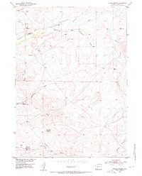 Barras Springs 1953 topographic map thumbnail
