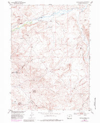 Barras Springs 1953 topographic map thumbnail