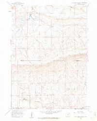 Bates Creek Reservoir 1959 topographic map thumbnail