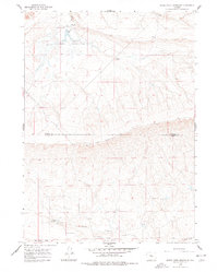 Bates Creek Reservoir 1959 topographic map thumbnail