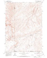 Battle Mountain 1952 topographic map preview