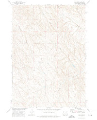 Bear Draw 1972 topographic map thumbnail