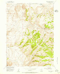 Beaver Creek 1953 topographic map thumbnail