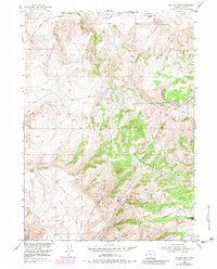 Beaver Creek 1953 topographic map thumbnail