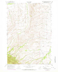 Beaver Creek Hills 1964 topographic map thumbnail