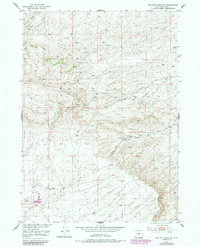 Benton Basin NE 1951 topographic map thumbnail