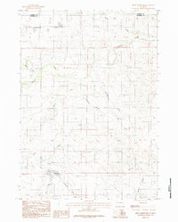 Betty Reservoir 1984 topographic map thumbnail