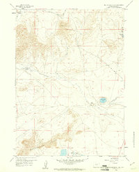 Beulah Belle Lake 1959 topographic map thumbnail