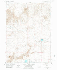 Beulah Belle Lake 1959 topographic map thumbnail
