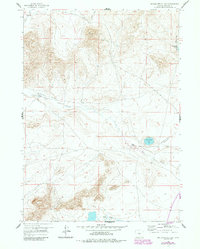 Beulah Belle Lake 1959 topographic map thumbnail