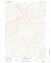 Big Gulch 1968 topographic map thumbnail