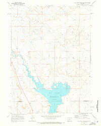 Big Sandy Reservoir 1969 topographic map thumbnail