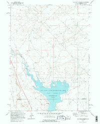 Big Sandy Reservoir 1969 topographic map thumbnail