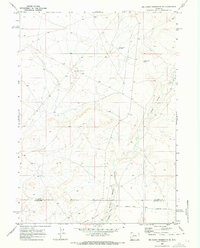 Big Sandy Reservoir SE 1969 topographic map thumbnail