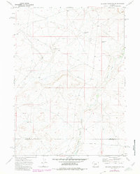 Big Sandy Reservoir SE 1969 topographic map thumbnail