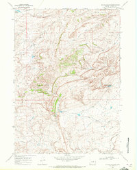 Big Sulfur Draw 1968 topographic map thumbnail