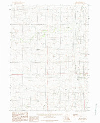 Bill SE 1984 topographic map thumbnail