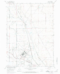 Bishop 1960 topographic map thumbnail