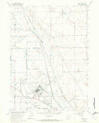 Bishop 1960 topographic map preview