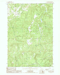 Black Hills 1984 topographic map thumbnail