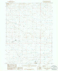 Black Rock North 1986 topographic map thumbnail