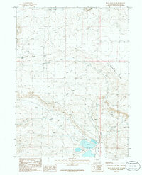 Black Rock South 1986 topographic map thumbnail