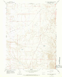 Black Spring Reservoir 1964 topographic map thumbnail