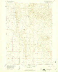 Blackjack Ranch 1959 topographic map thumbnail