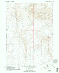 Blackjack Ranch 1959 topographic map thumbnail