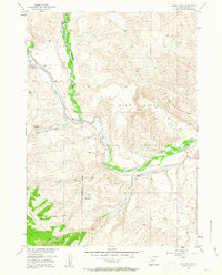 Blue Holes 1952 topographic map thumbnail
