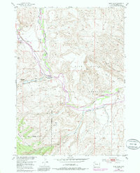 Blue Holes 1952 topographic map thumbnail