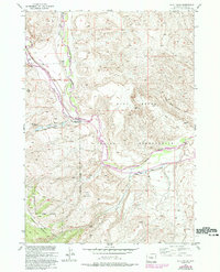 Blue Holes 1952 topographic map thumbnail